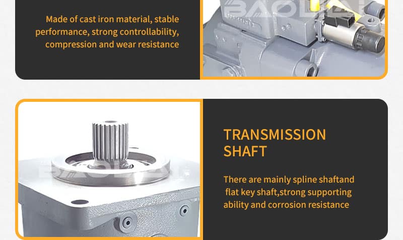 A11VLO Series Hydraulic Pump pic5 Rexroth A11VLO hydraulic pump6
