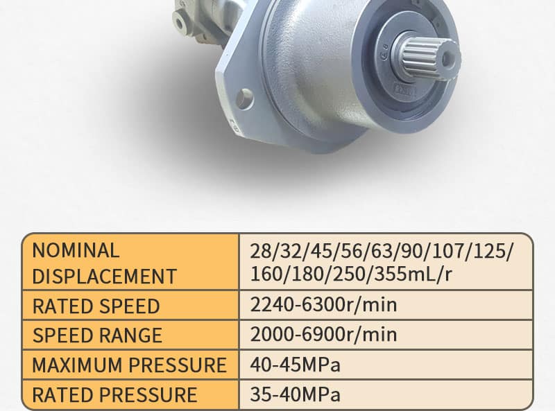 A2FE Series Axial Piston Fixed Motor pic3 Rexroth A2FE hydraulic motor4