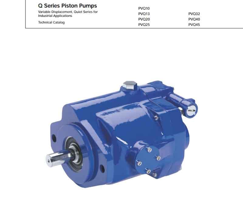 PVQ Series Hydraulic Pump pic Vickers PVQ hydraulic pump1