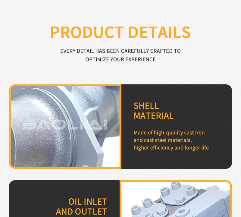 A2FE Series Axial Piston Fixed Motor pic4 Rexroth A2FE hydraulic motor5